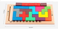 مكعبات الذكاء الخشبية: تحديات تانجرام وتيتريس التع...