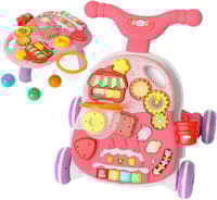 مشاية اطفال مع لوحة انشطة تعليمية مبكرة، 2 في 1 ,...