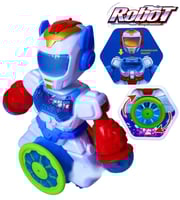 لعبة الروبوت الفضائي الراقص روبوت مع اضاءة و موسيق...