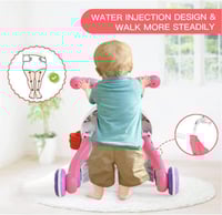 مشاية اطفال مع لوحة انشطة تعليمية مبكرة، 2 في 1 ,...