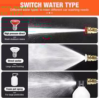 مضخة غسيل السيارات عالي الضغط: 48 فولت المحمولة لا...
