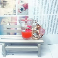 سلسلة مفاتيح شكل المشروبات الغازية و الهيلو كيتي م...