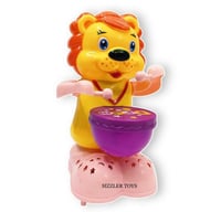 لعبة على شكل شخصية كرتونية مفضلة للأطفال أسد لطيف...