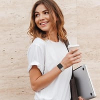 عدد 10سوار لساعات أبل بالوان وخامات رائعة ومناسب ل...