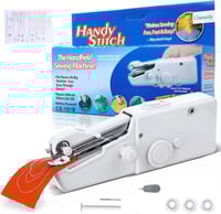 آلة خياطة صغيرة محمولة باليد، غرزة يدوية سهلة الحم...