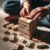 مكعبات جينجا | تحدي البناء والتوازن