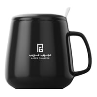 كوب حافظ للحرارة مع قاعدة للتسخين وشحن لاسلكي للجو...