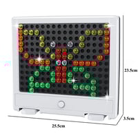 لعبة تركيب و الرسم بالمسامير المضيئة 129 مسمار بلا...