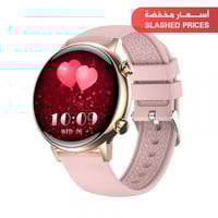 ساعة جي تاب الذكية G Tab GT9 للسيدات، شاشة AMOLED،...