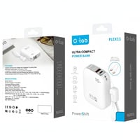 باور بانك جي تاب FLEX11 سعة 10000 ملي أمبير بقوة 3...