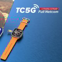 ساعة تيلزيل الذكية تي سي 5 جي بشريحة اتصال وشاشة 2...