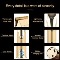 TROTE TR-809 ماكينة قص و تشذيب الشعر واللحية عالية...