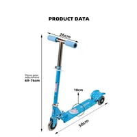 سكوتر دفع للاطفال، سكوتر قابل للطي بارتفاع قابل لل...