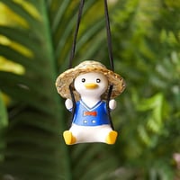 اكسسوارات مرآة السيارة أرجوحة أشكال متنوعة بطة صغي...