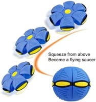 لعبة القرص الطائر للأطفال , تتحول إلى كرة