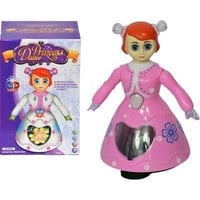 دمية الأميرة الراقصة مع أضواء الليد والموسيقى للأط...