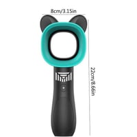 مروحة تبريد محمولة محمولة بدون شفرات بمنفذ USB لسط...