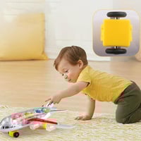 لعبة الطائرة الشفافة دوران 360 درجة أصوات تغاعلية...