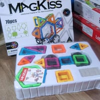 مجموعة مكعبات ماجكيس المغناطيسية الرائعة دع طفلك ي...