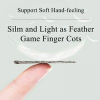 غطاء إصبع للتحكم بالألعاب - مقاوم للتعرق ، بتصميم...