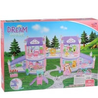 قصر الأحلام - ألعاب تركيبية على شكل منزل للأطفال