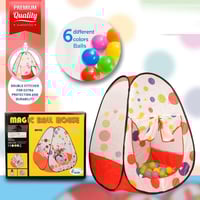 خيمة اللعب القابلة للطي مع 50 كرة ملونة مميزة , بي...