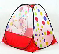 خيمة اللعب القابلة للطي مع 50 كرة ملونة مميزة , بي...