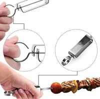 اسياخ شواء غير قابلة للصدأ- 10 اسياخ