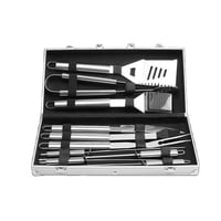 حقيبة ادوات شواء فاخرة - 8 قطع -