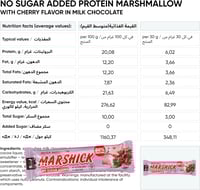 بروتين بار مغطى بالشوكولاتة(كرز)-خالي السكر!