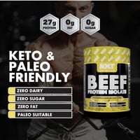 بيف بروتين نكست(540ج!)-الحجم الوسط+شيكر هدية!