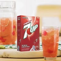 سفن آب،بنكهة(الكرز)-منكهات ماء خالية السكر!-باكت 6...