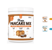 خليط بانكيك بروتين خالي الجلوتين بدون سكر:500ج