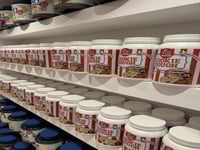 كوكي دو بروتين كازين أدونيس بنكهة الكراميل المملح...