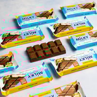 بديل الكندر الصحي!-سناك ميلكي الحجم الكبير!,(شوكول...