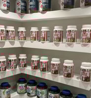 كوكي دو بروتين كازين أدونيس بنكهة الكراميل المملح...