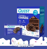 كيكة الشوكولاتة الصحية من كويست(حبة)!-خالية السكر....