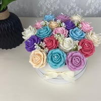 باقة ورد وسط