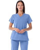 بلوزة سكربز نسائي ليو بالم 5360