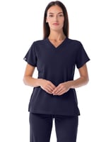 بلوزة سكربز نسائي ليو بالم 5360