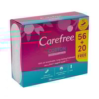 كير فري قطن 56 + 20 عطر منعش