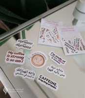 مجموعة ستيكرات (دبل اسبريسو)