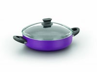 كوركماز لينا قدر مسطح بنفسجي 26*7.5 سم / 3.5 لتر -...