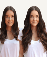 كلبسات مخفي ناعم /ويفي/ كيرلي/ درجة 4# اشقر رمادي