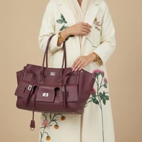 بالنسياغا بيل اير | عنابي