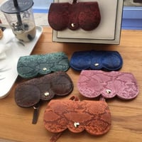 حافظة نظارات | برتقالي