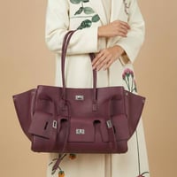 بالنسياغا بيل اير | عنابي