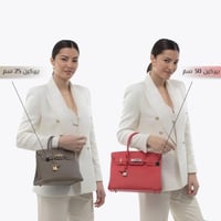 بيركين لارج | عنابي