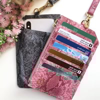 حامل جوال و كروت | أحمر