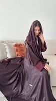 عباية جاكار هندي بقصة نصف كلوش